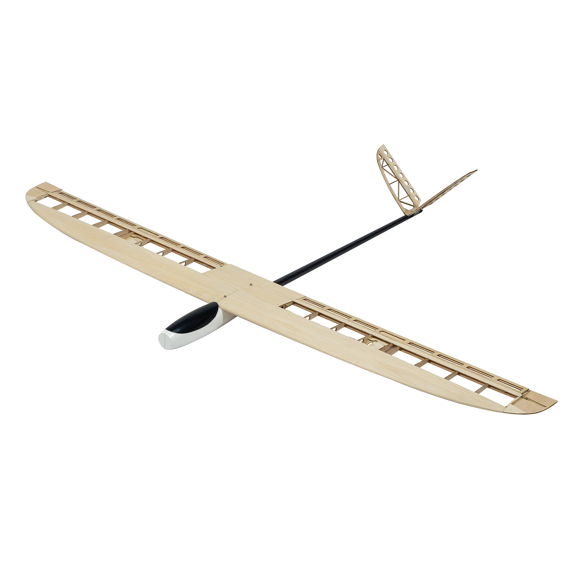 2025 New 1500m Glider Falcon Balsa Fiber Glass Kit RC Aircraft DW Hobby ...