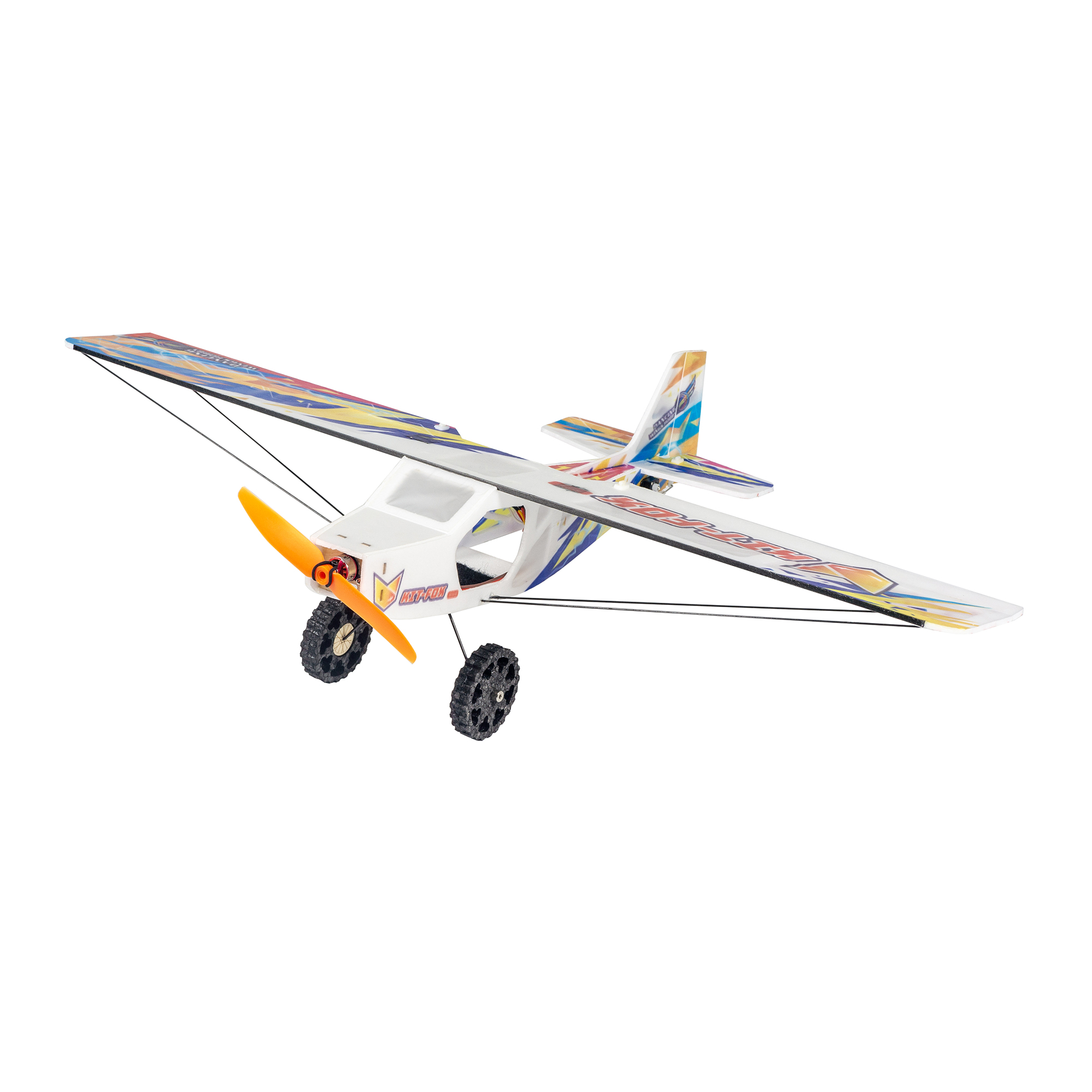 Mini Aircraft Set 2025 New 570mm EA01 Kit-FOX Mini Ultra-light DIY RC Model Airplane ...